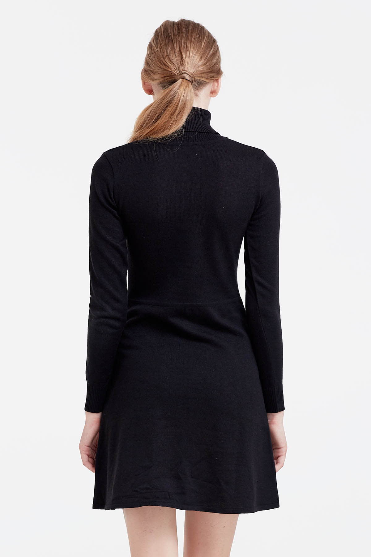 Black knitted dress , photo 4