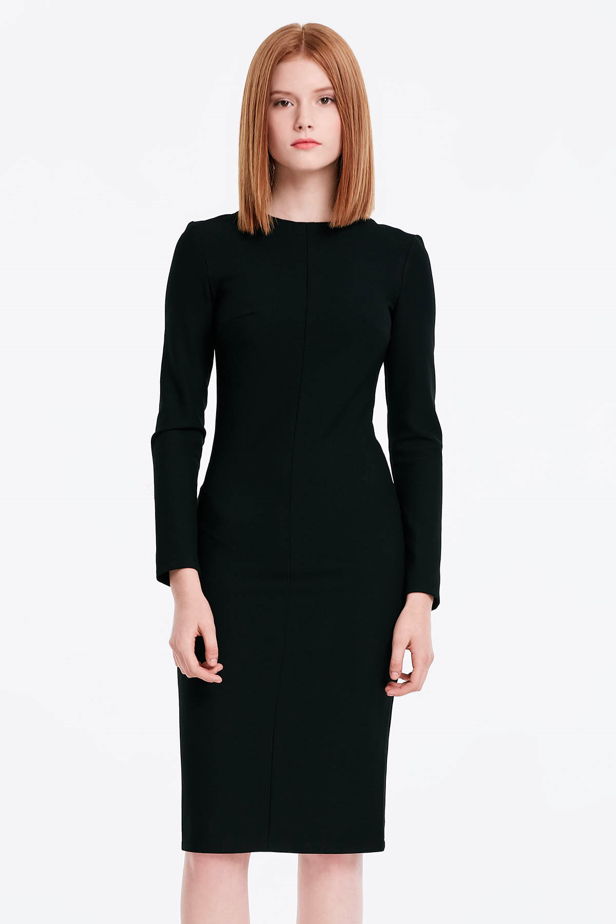 Чорна сукня-футляр, фото 1