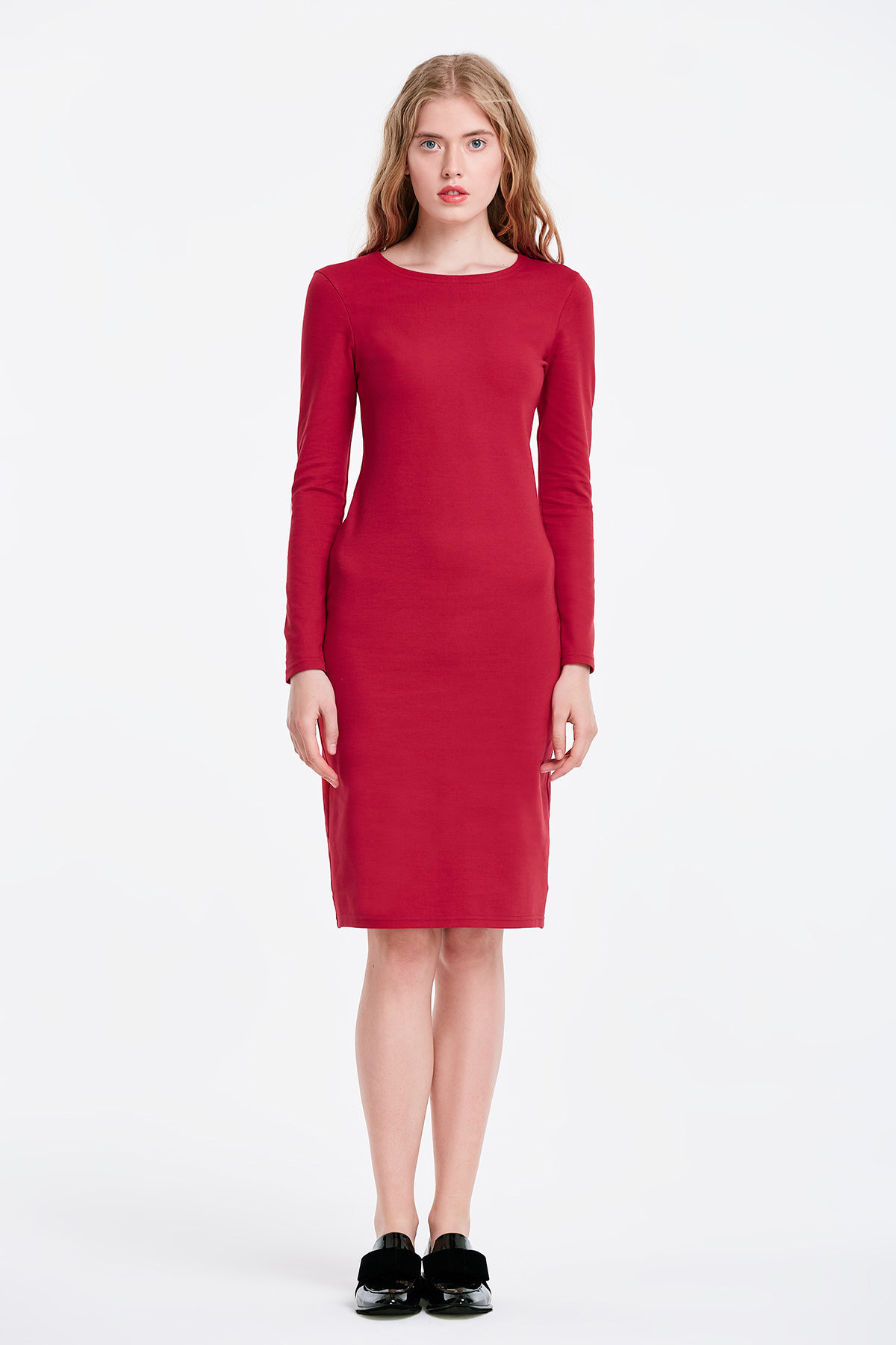 Червона сукня-футляр, фото 5