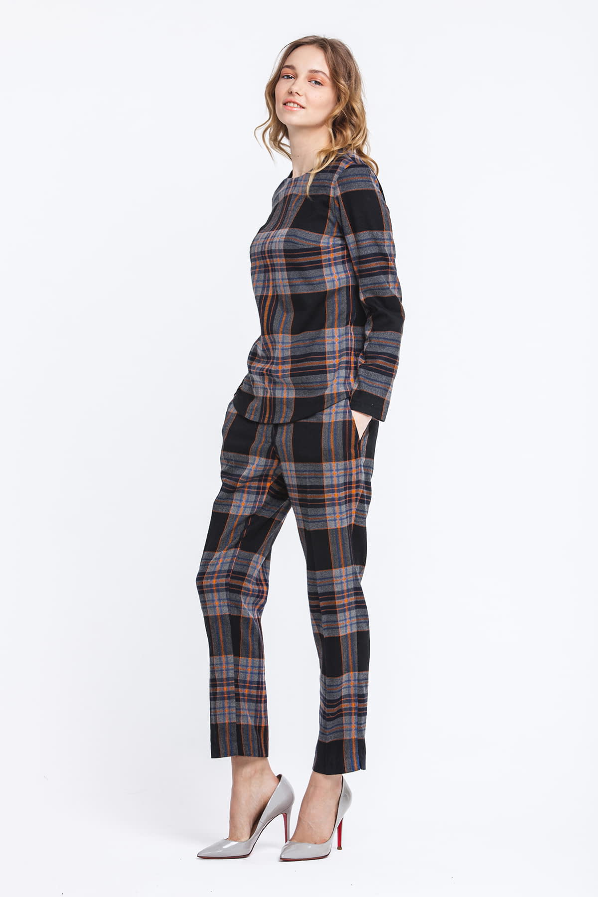 Short checked trousers  , photo 4