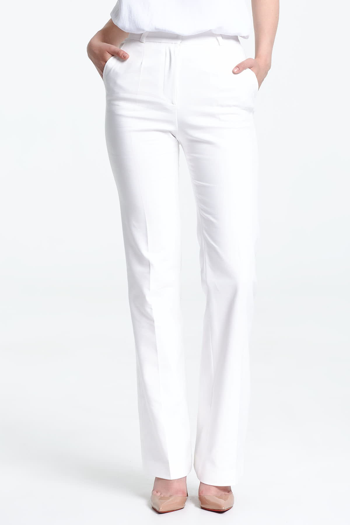 Белые брюки, фото 1