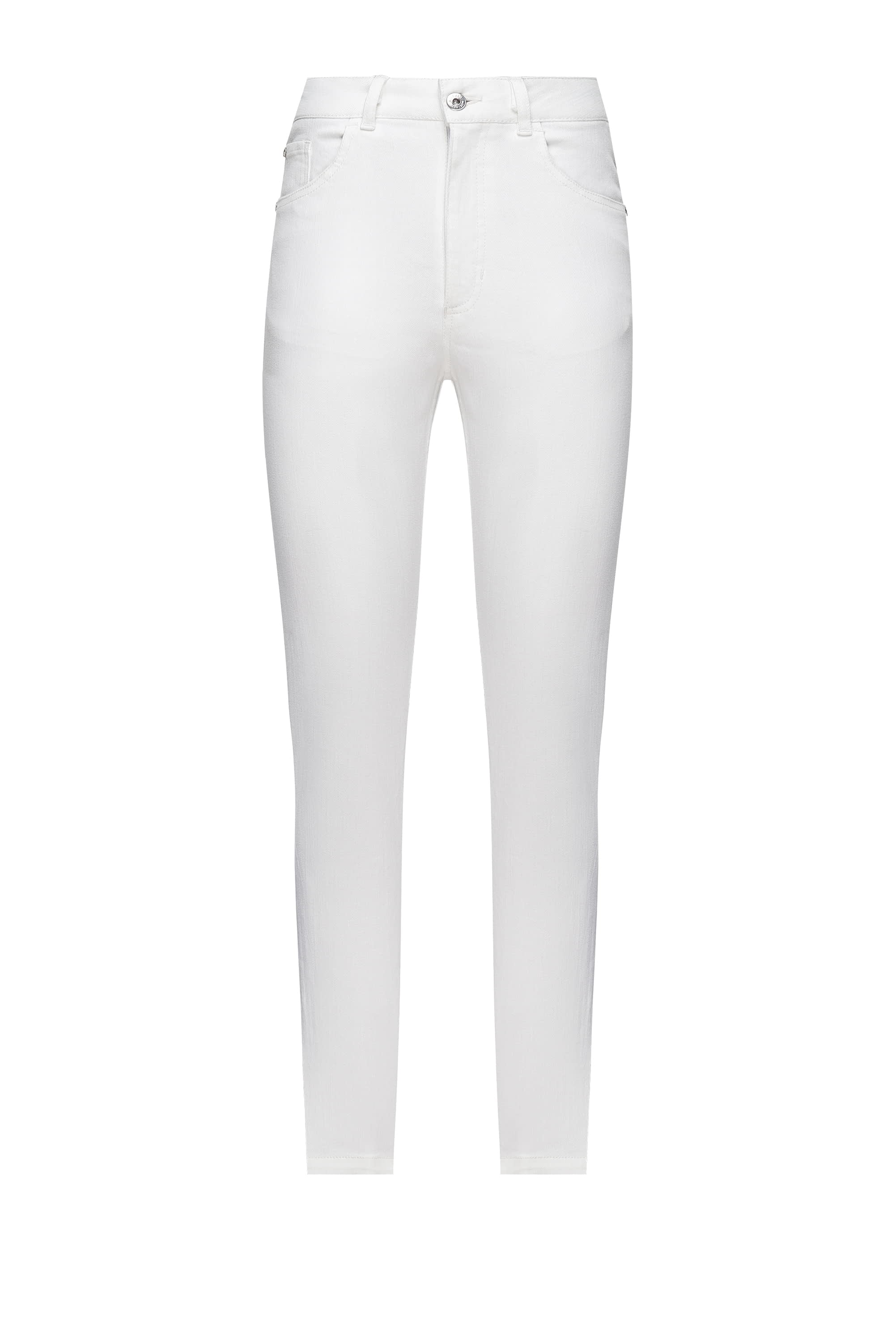 Білі вузькі джинси, фото 7