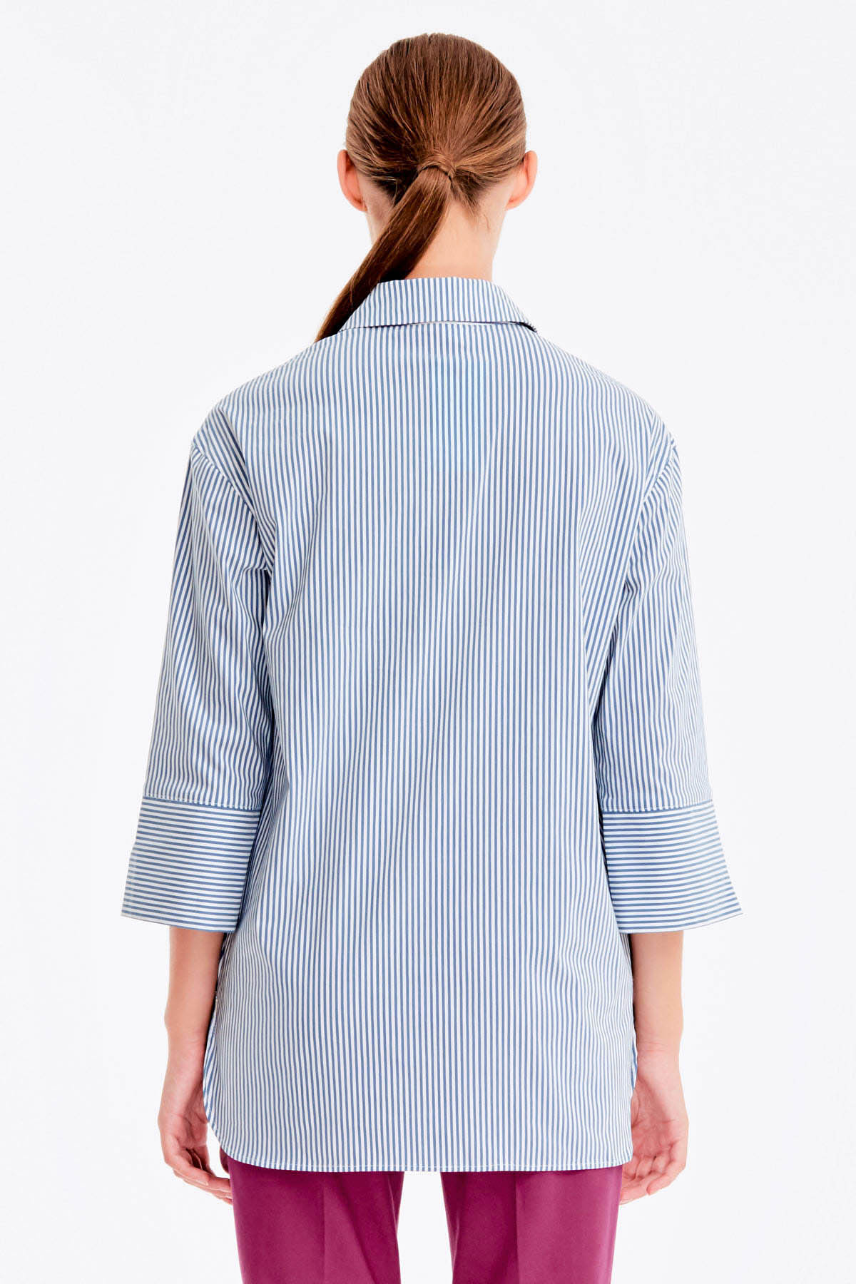 Striped shirt with slits, photo 6