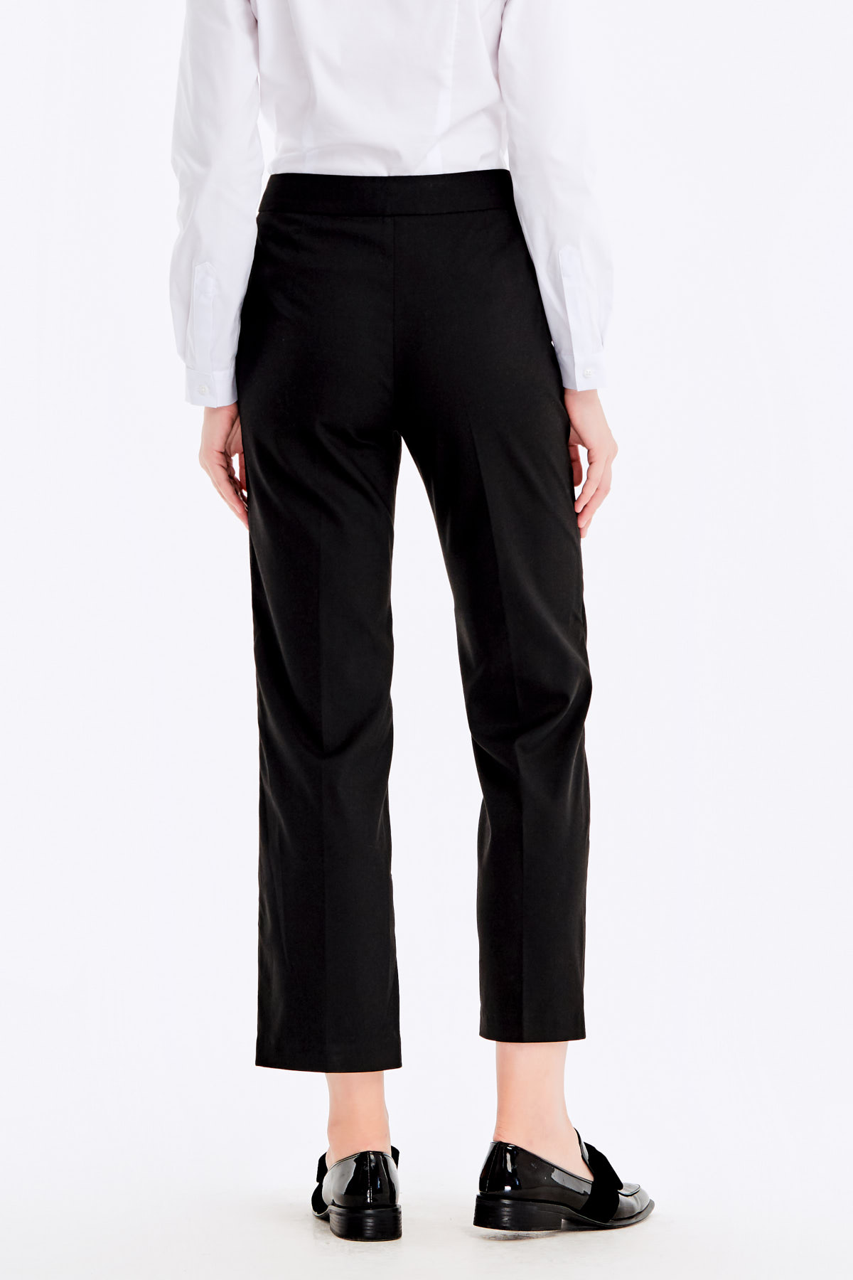 Black cropped trousers , photo 4