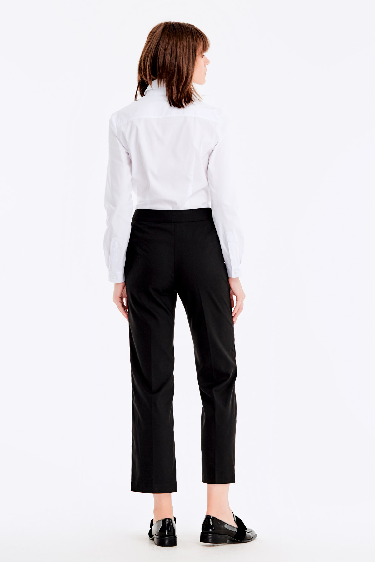 Black cropped trousers , photo 5