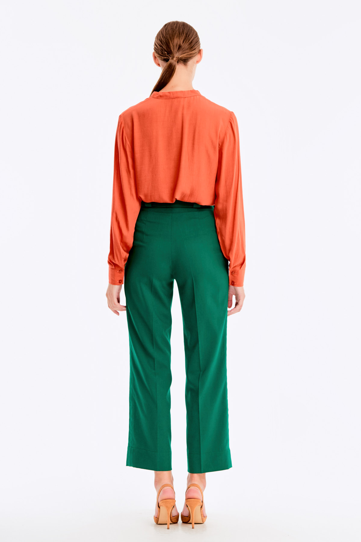Green pants with trouserstripe, photo 5
