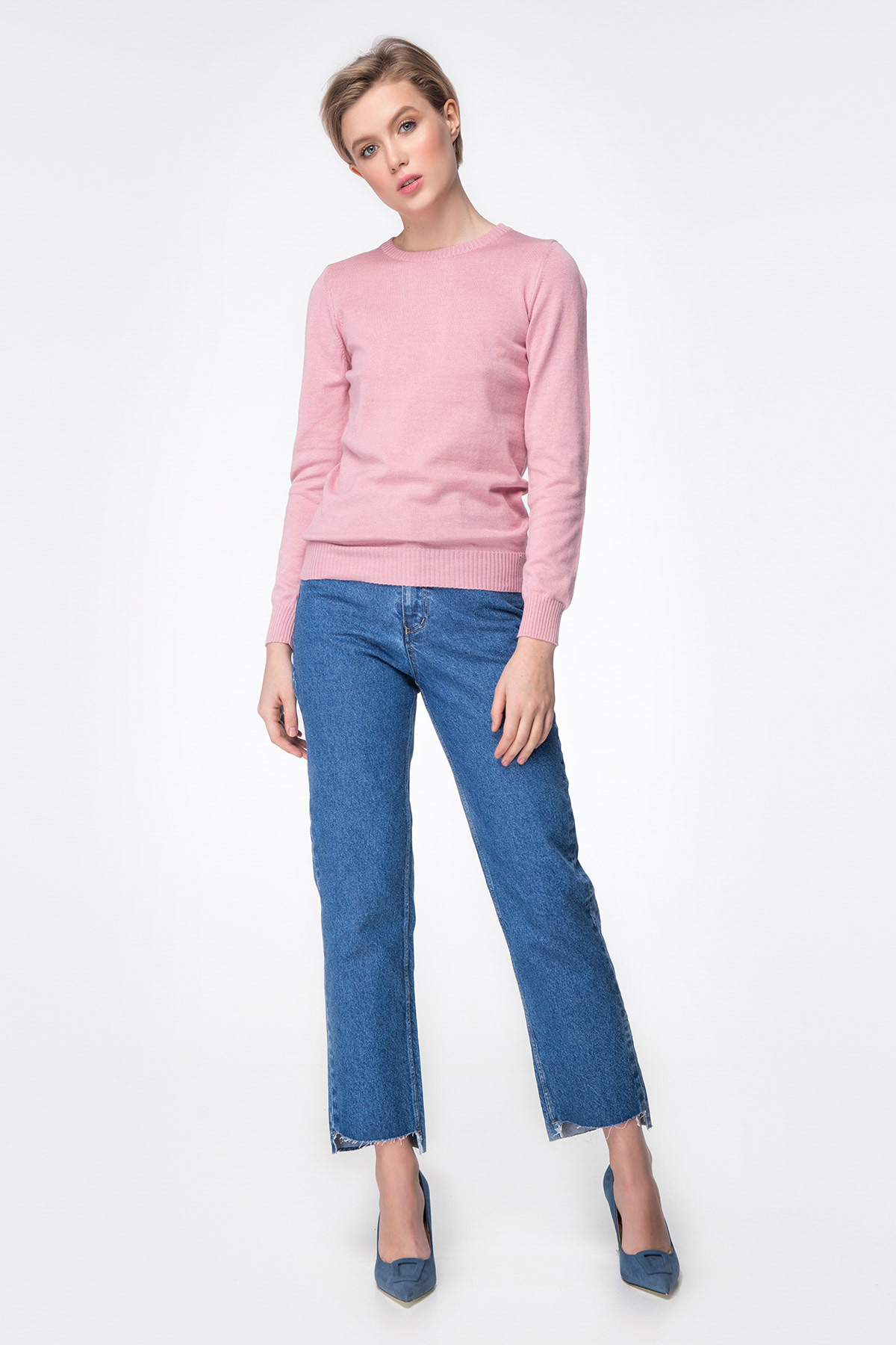 Pink knit jumper, photo 2
