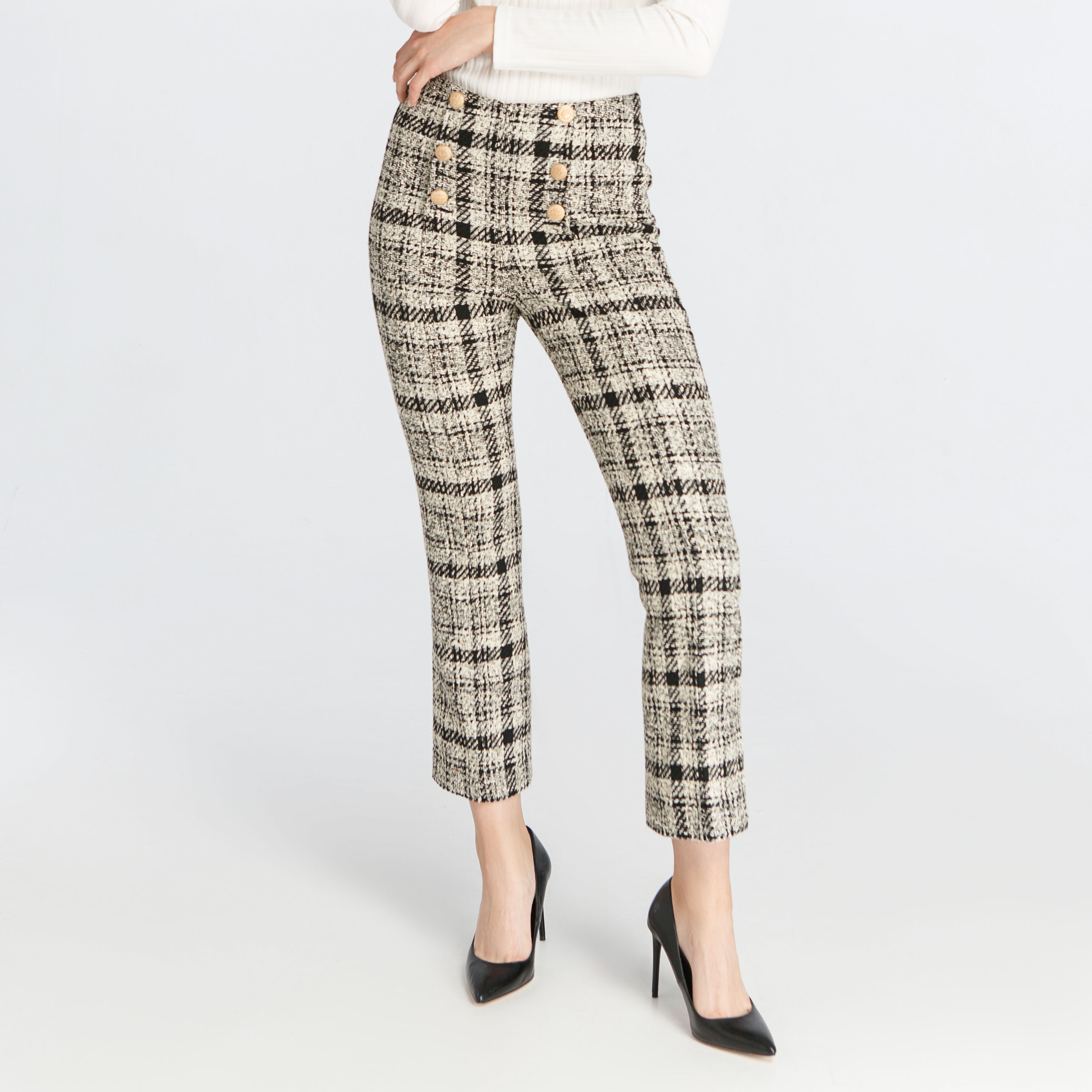 Pants in checkerboard cloth , photo 1