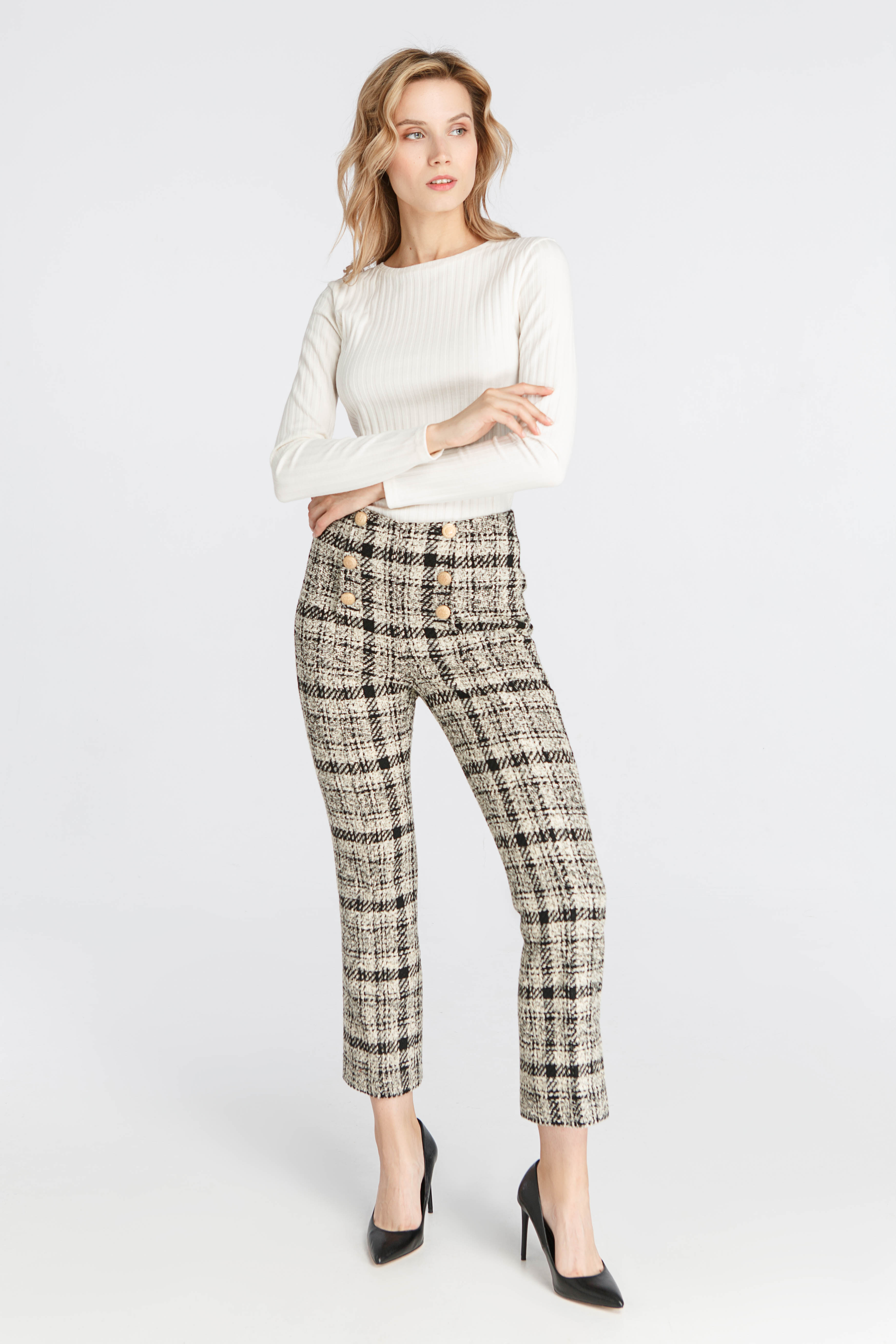 Pants in checkerboard cloth , photo 2