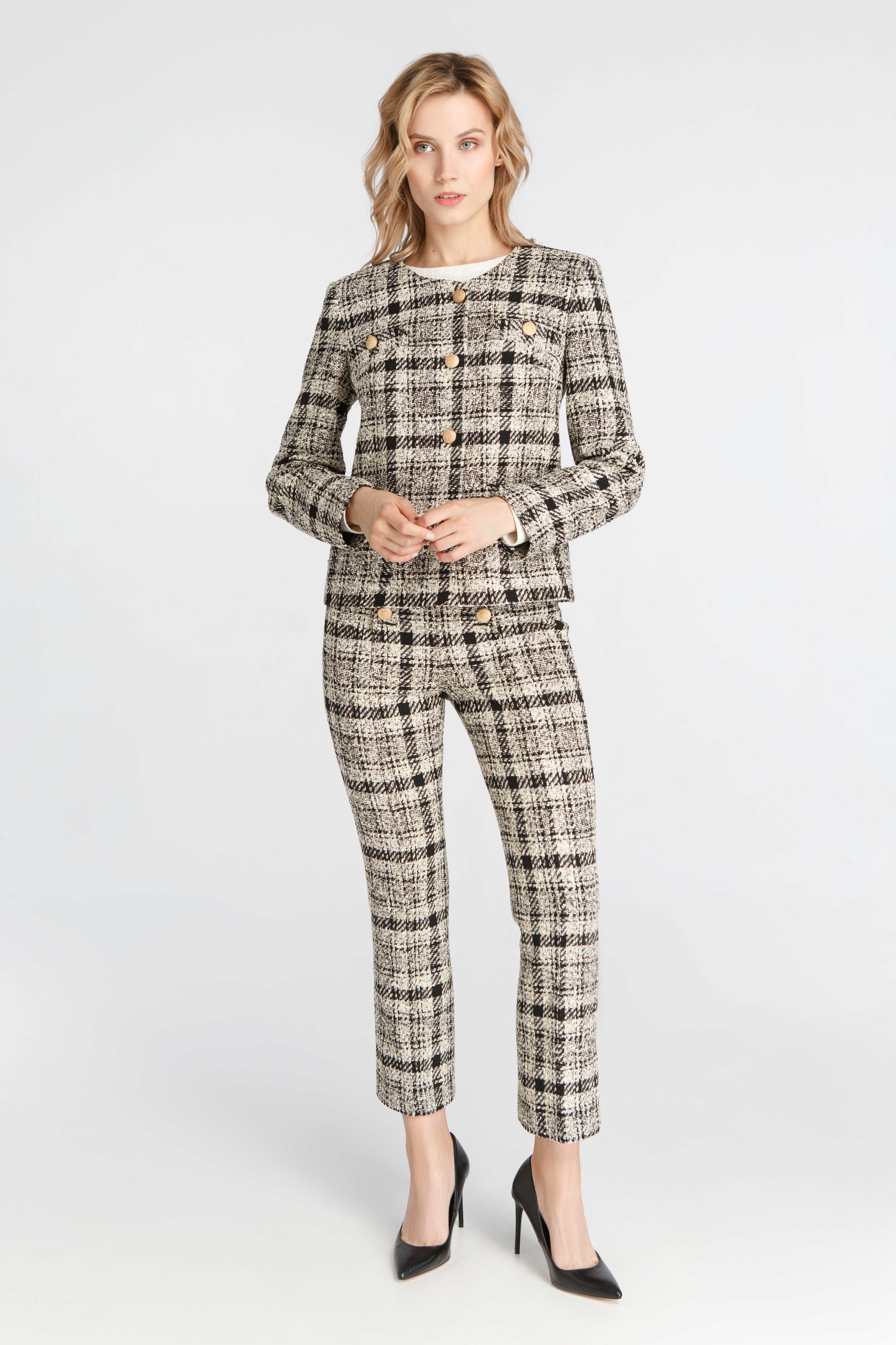 Pants in checkerboard cloth , photo 6