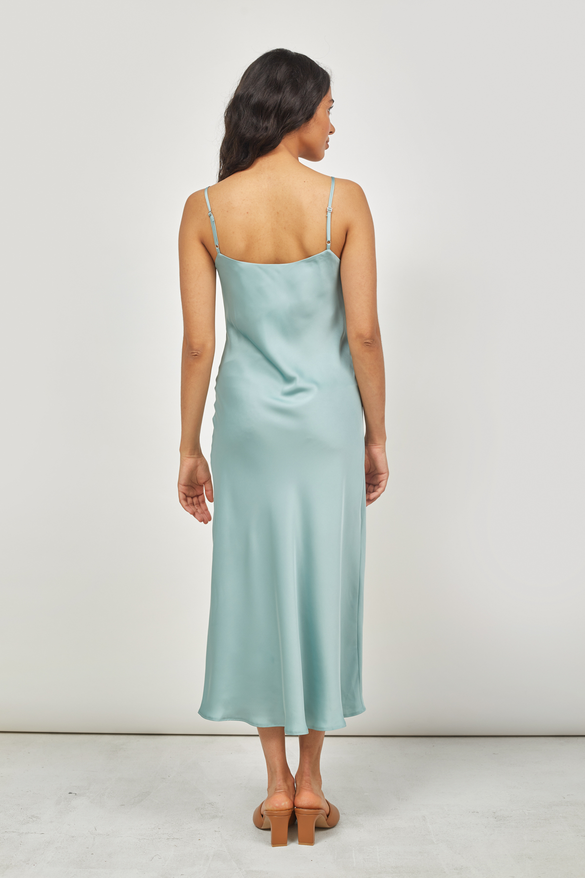 Сукня-комбінація фісташкового кольору, фото 4