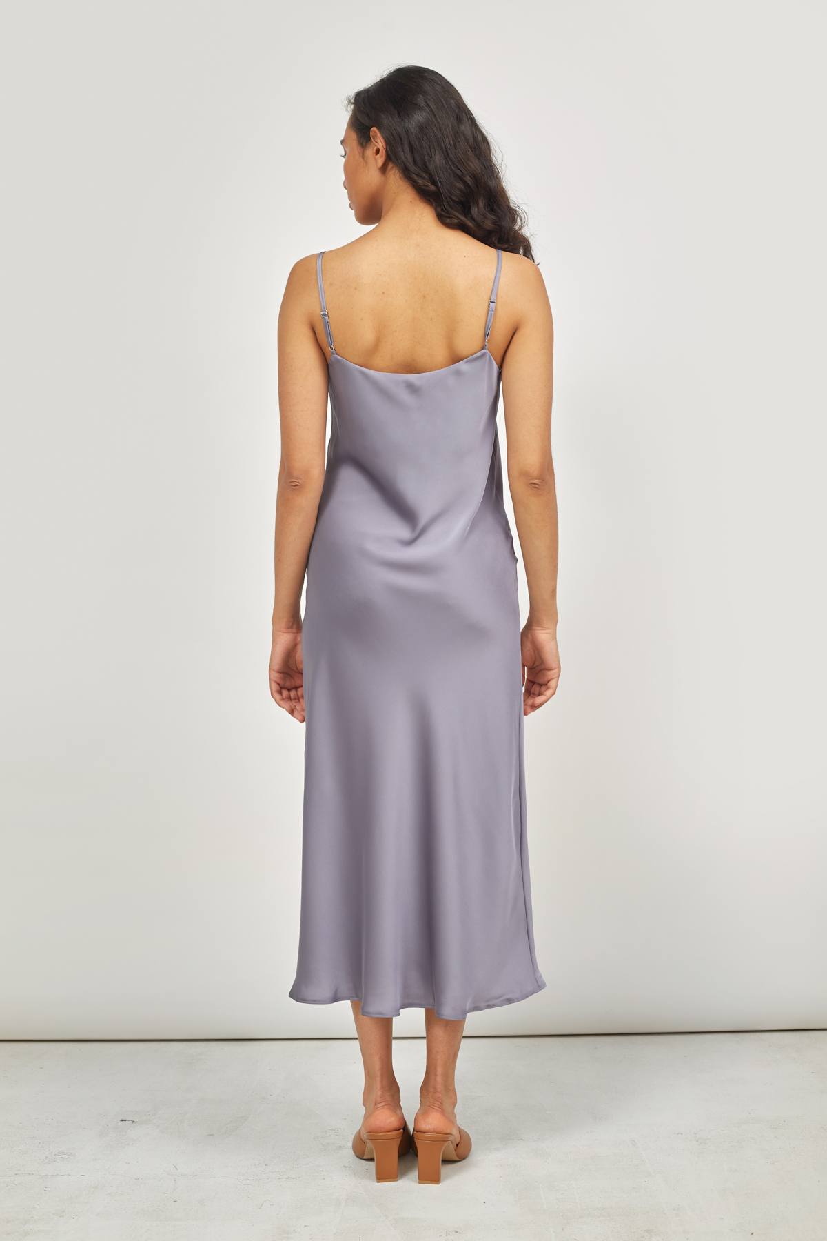 Сукня-комбінація сірого кольору, фото 3