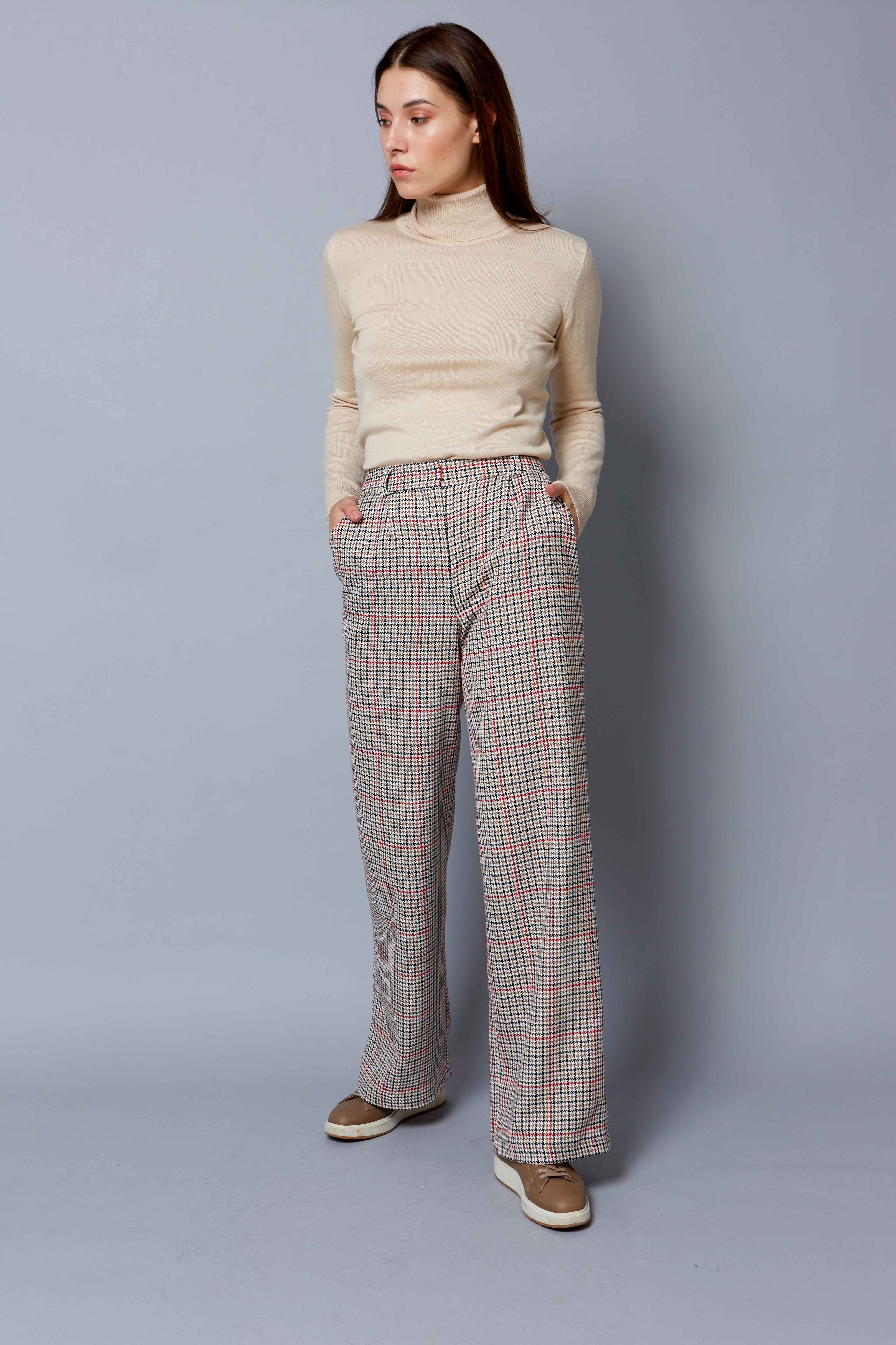 Wide checkered trousers, photo 3