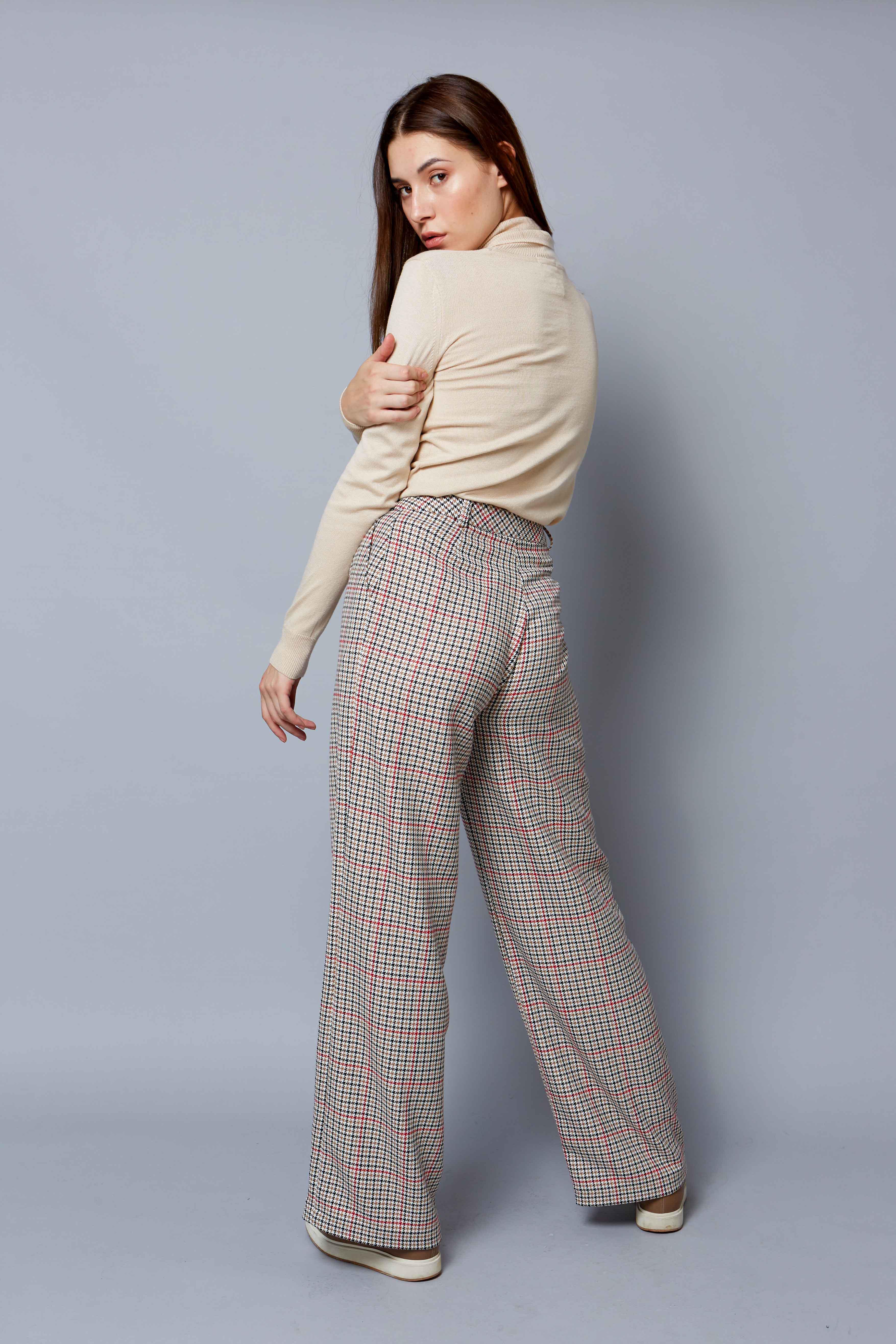 Wide checkered trousers, photo 4
