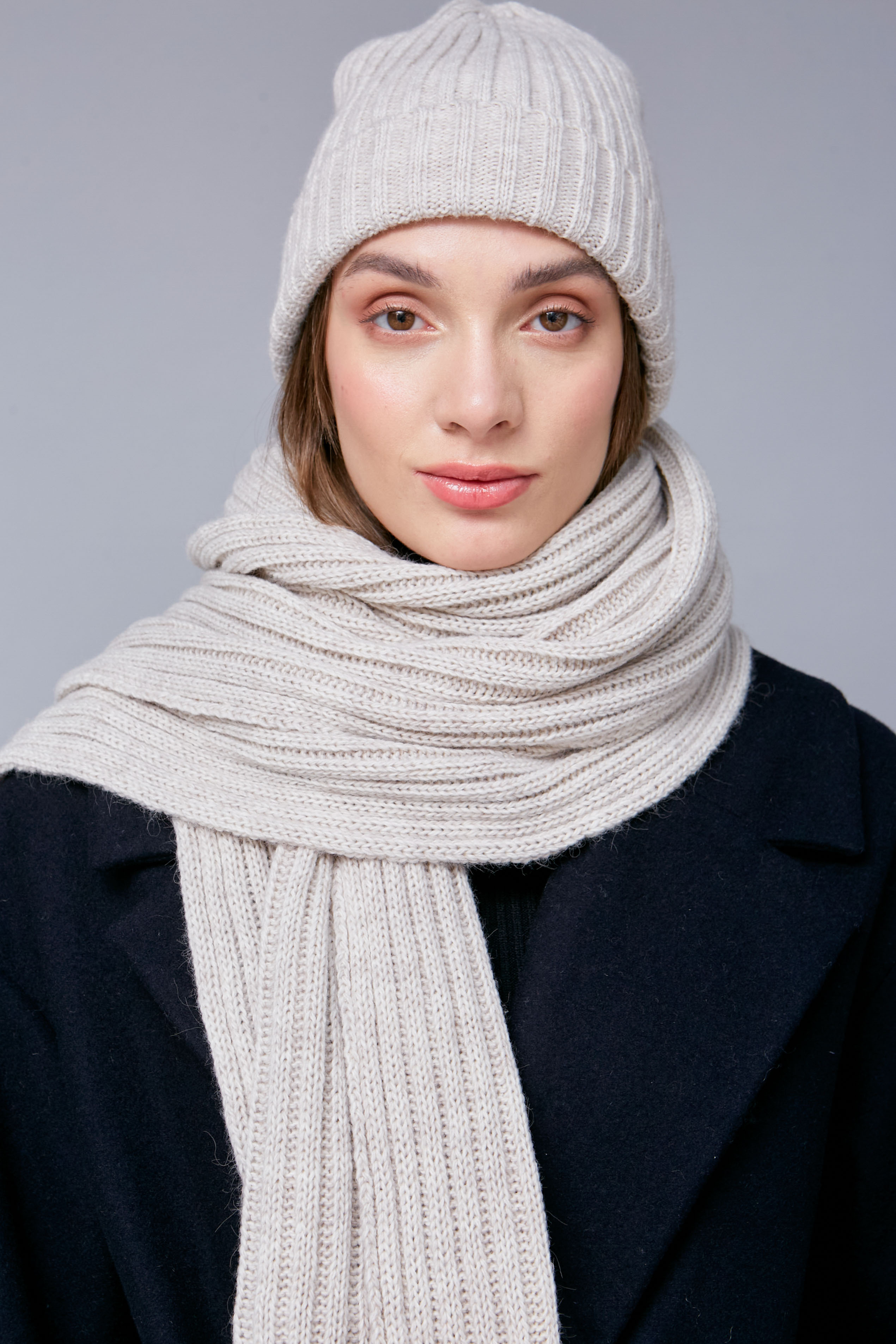 Light beige scarf, photo 2