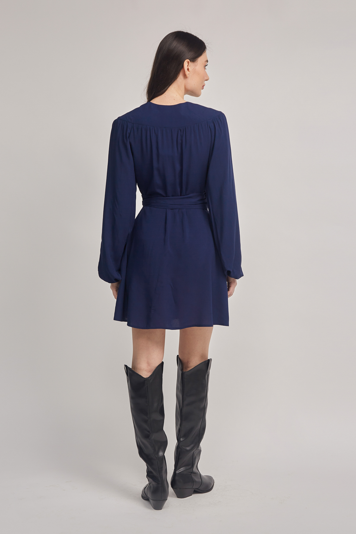 Blue short dress, photo 5