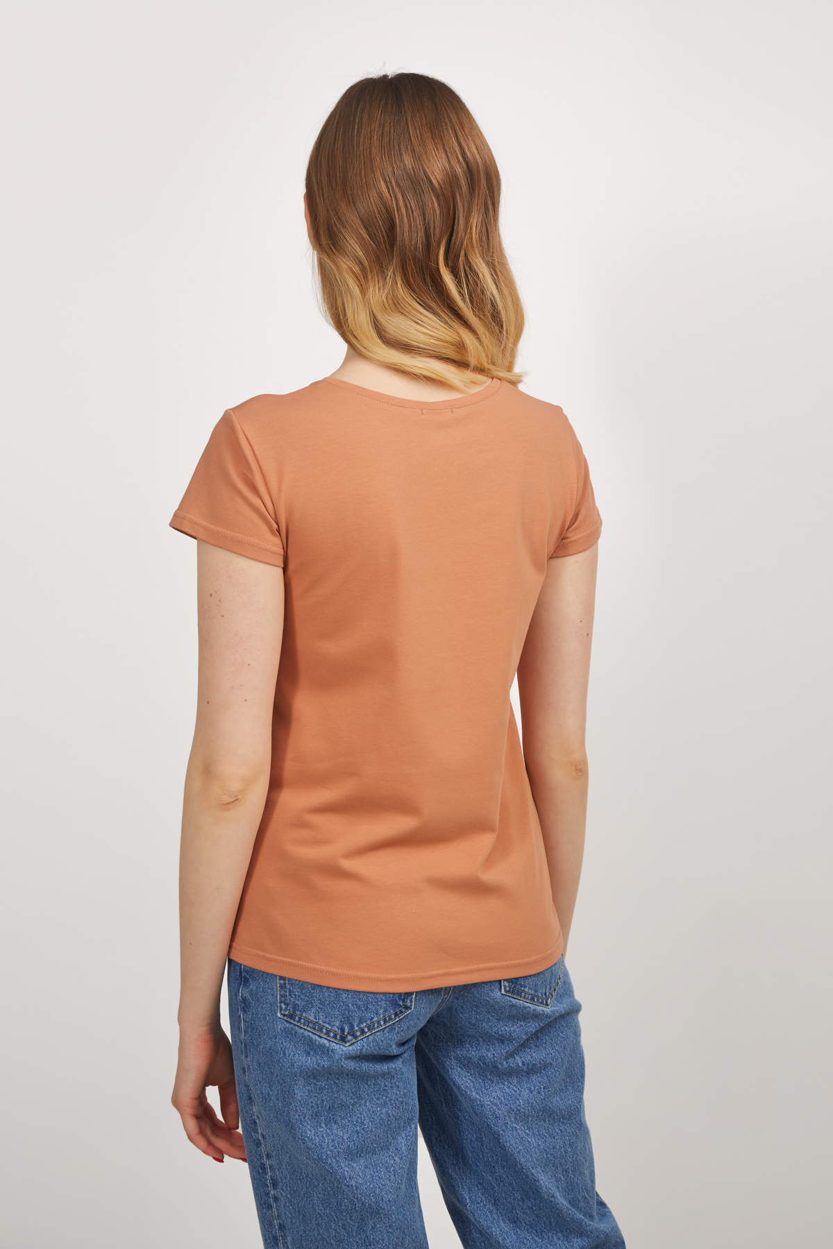 Caramel slim fit T-shirt, photo 3