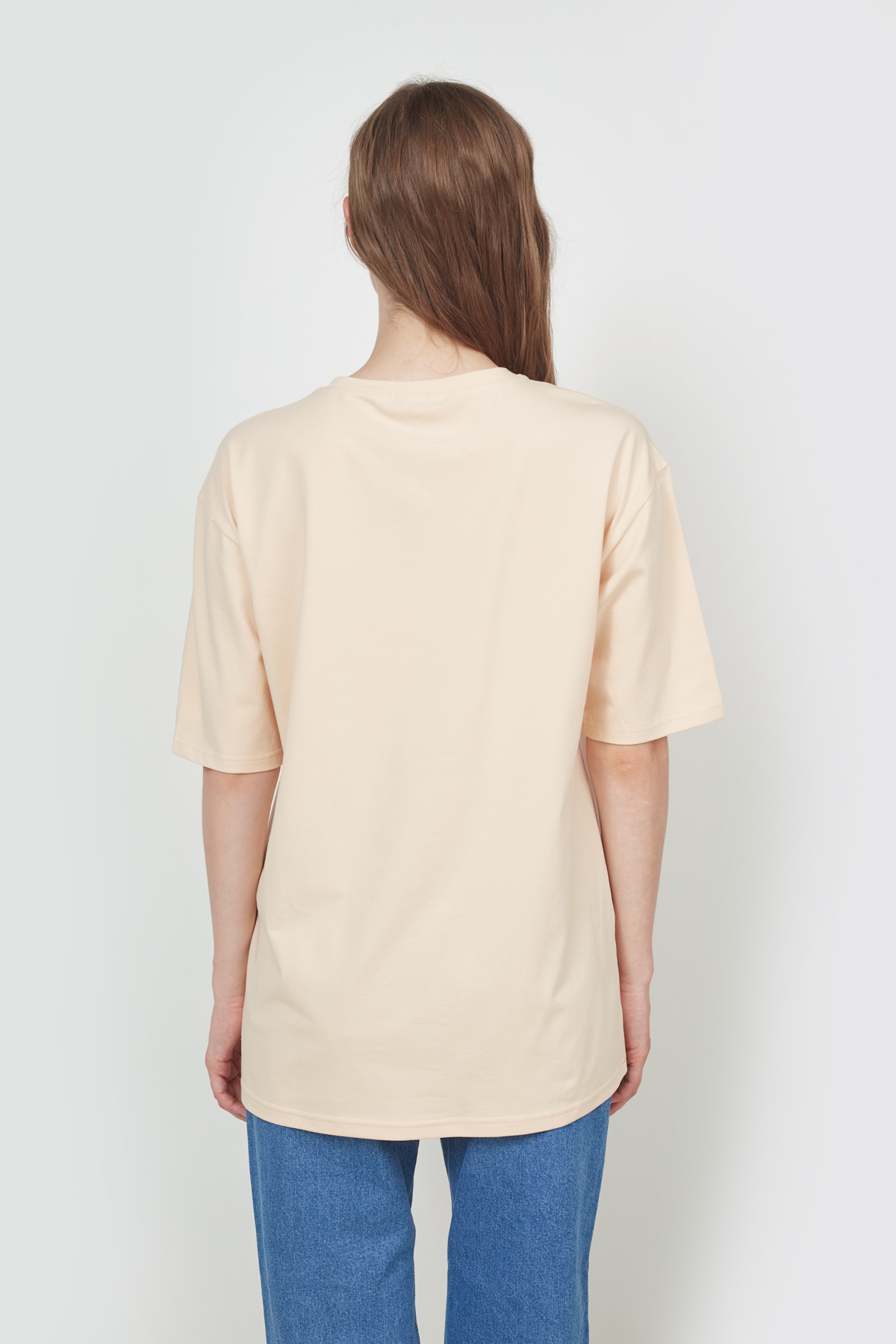 Creamy longline T-shirt, photo 3
