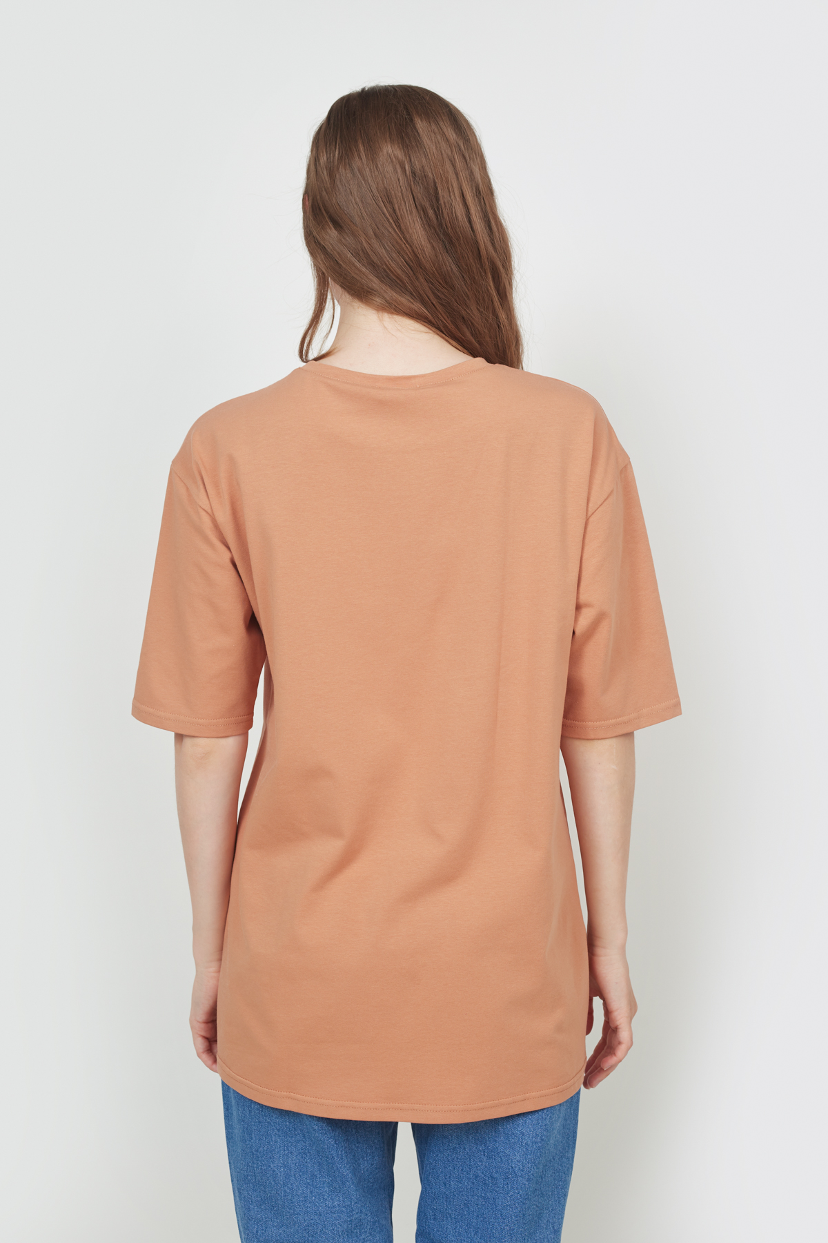 Caramel longline T-shirt, photo 3