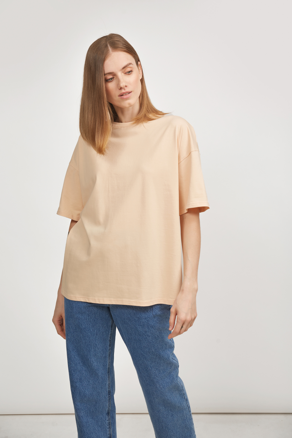 Creamy loose fit T-shirt , photo 1