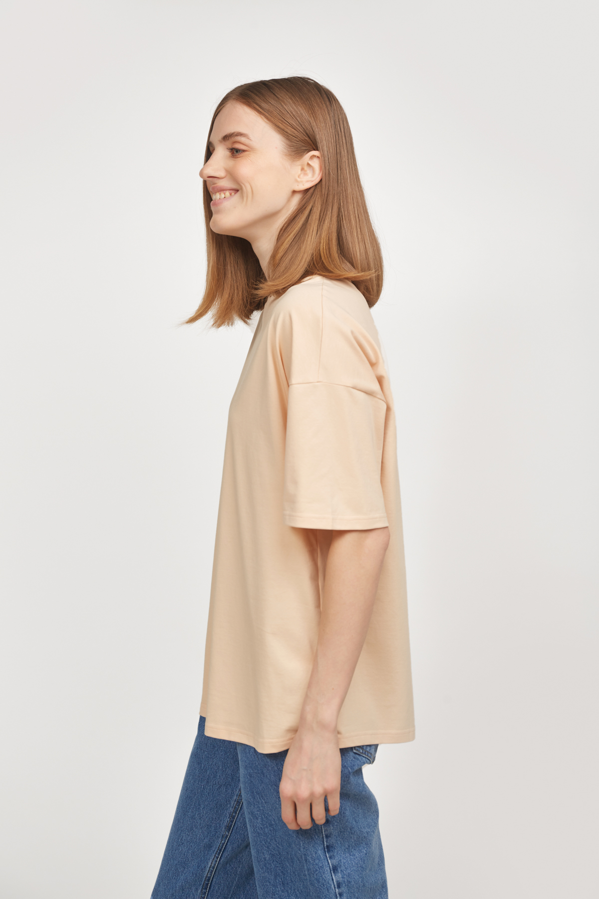 Creamy loose fit T-shirt , photo 2
