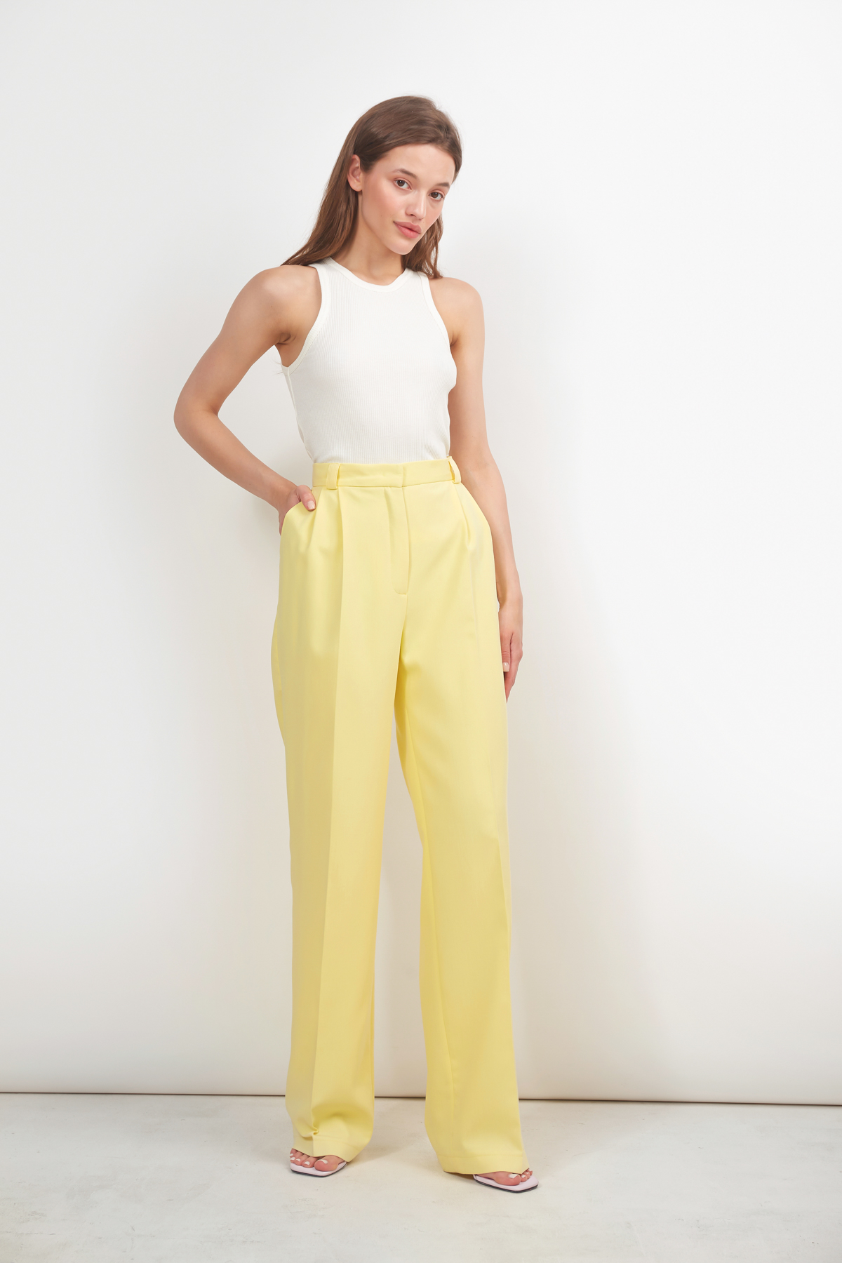 Lemon straight trousers, photo 2