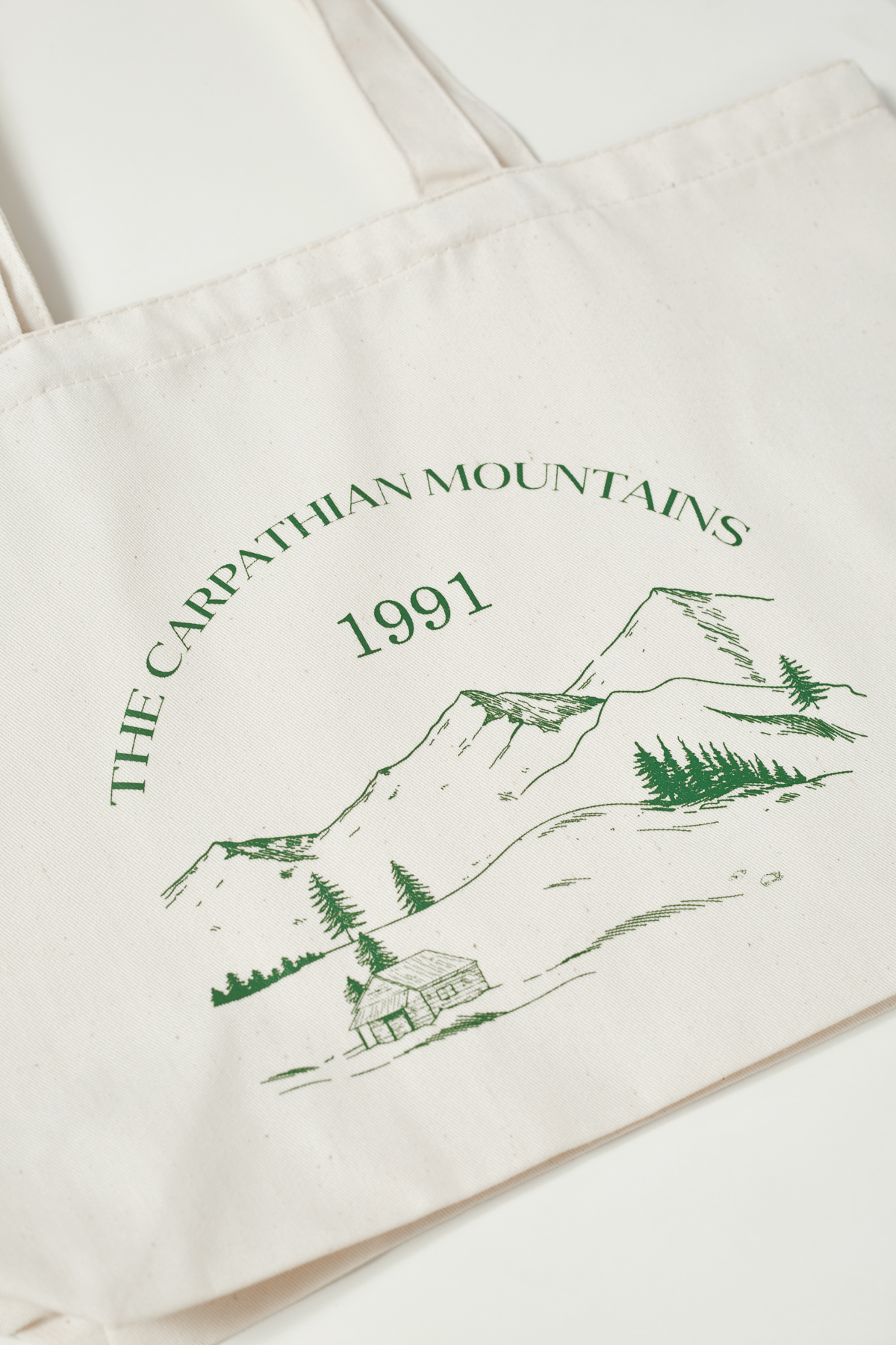 The Carpathian Mountains eco bag, photo 1