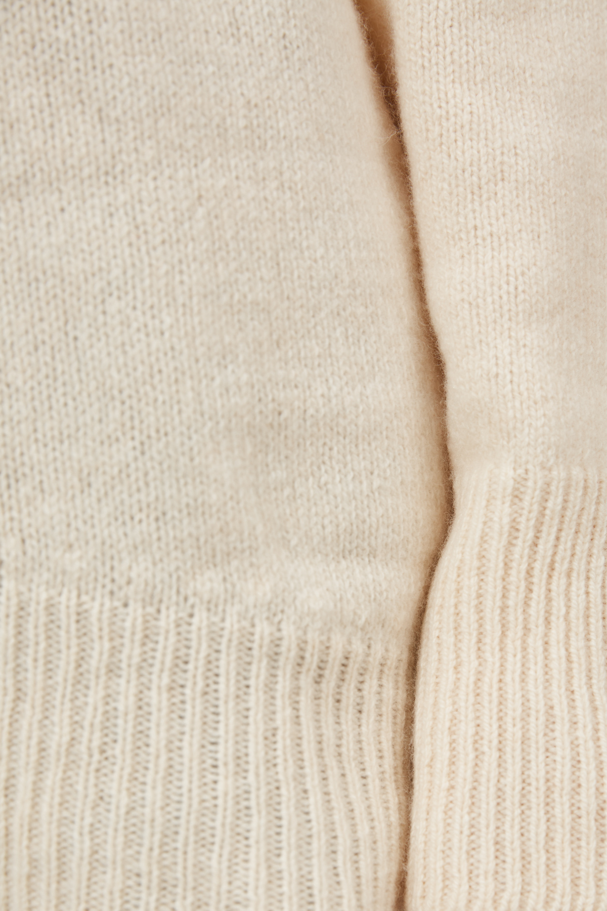 Cashmere milk knitted oversized sweater, photo 7
