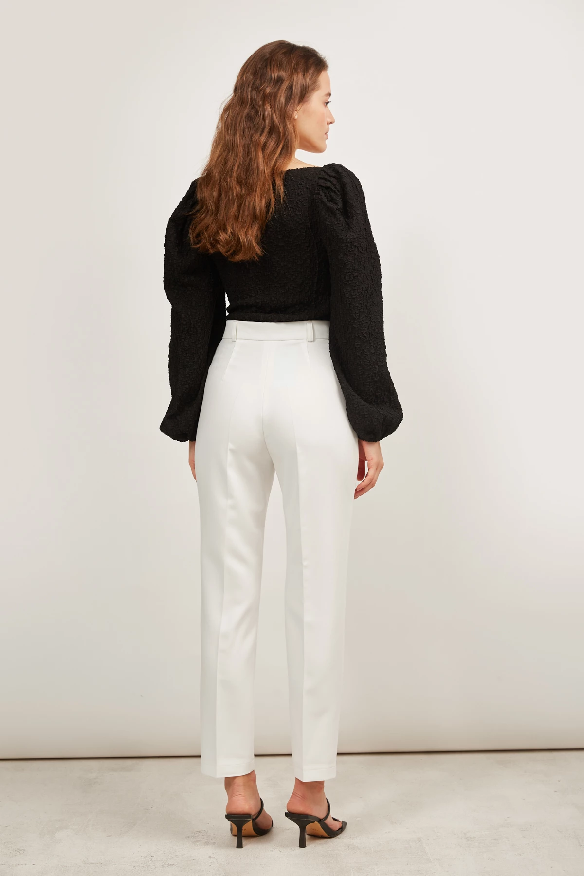Milk tapered trousers, photo 4