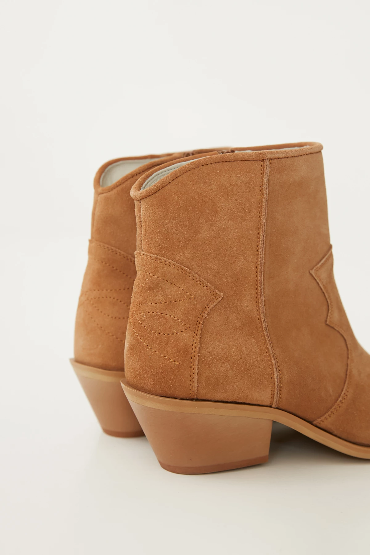 Suede camel сowboy boots, photo 3