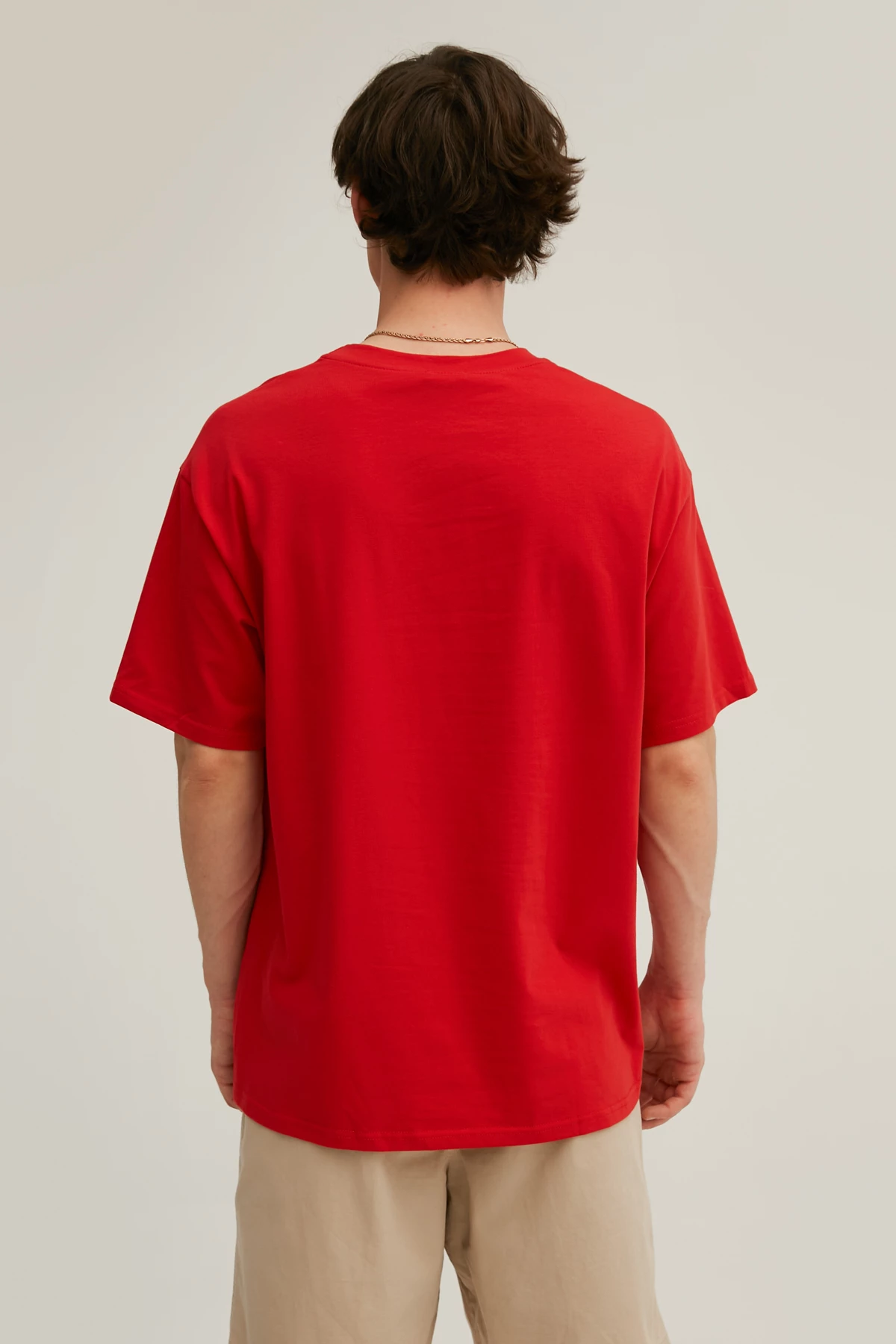 Red jersey unisex T-shirt "Emotional support", photo 9