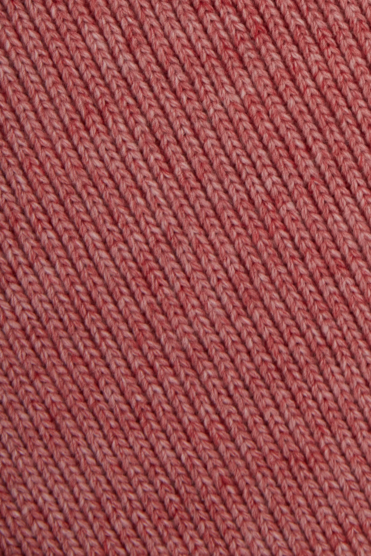 В'язаний шарф з вовни рожевого кольору, фото 3