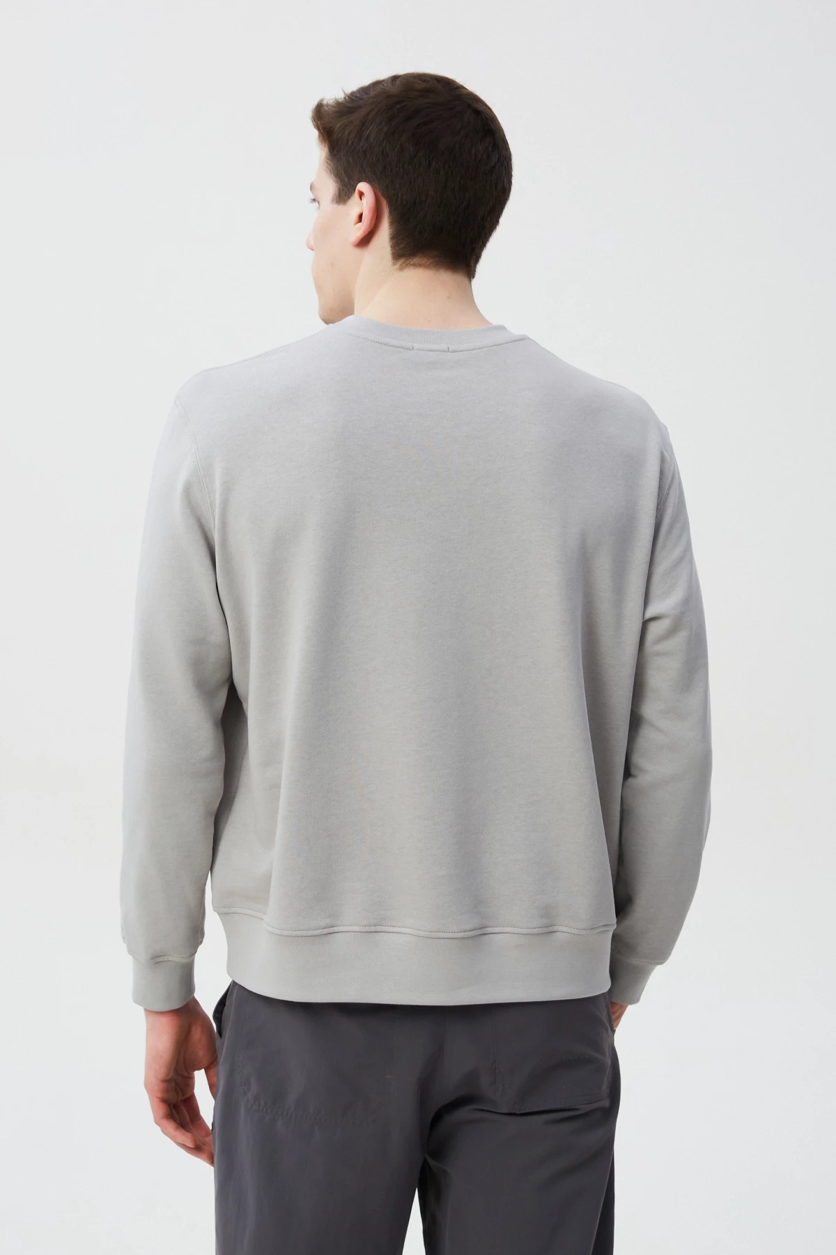 Grey unisex sweatshirt with "Independence" print, photo 9