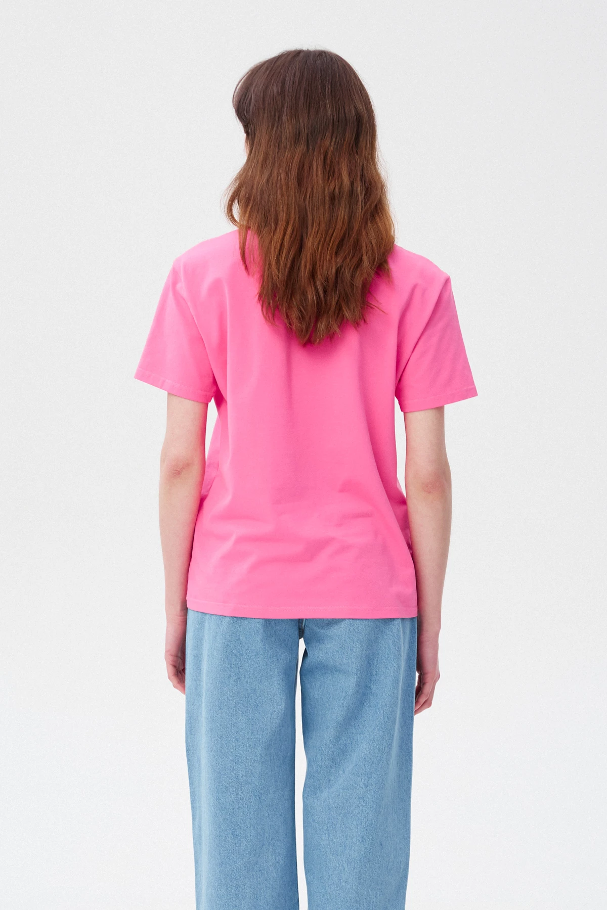 Pink cotton T-shirt "Chestnut", photo 2