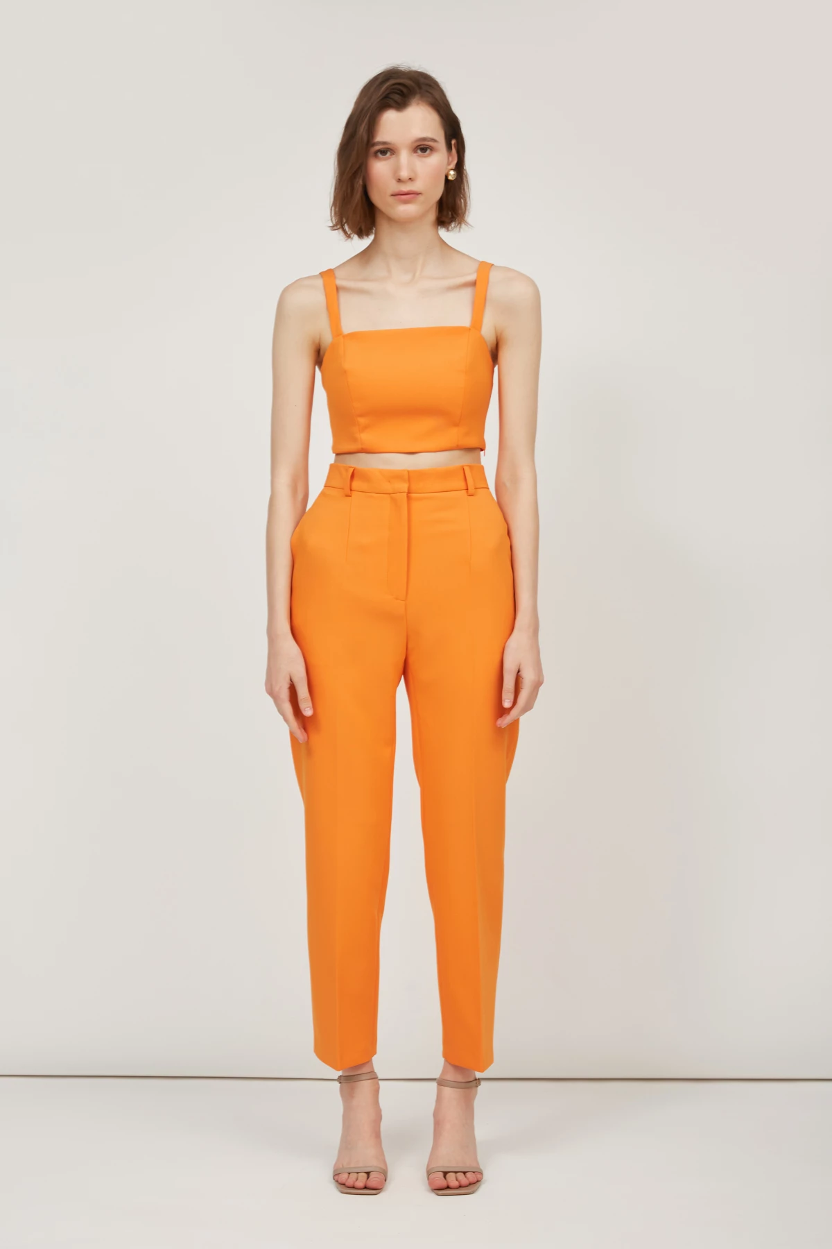 Orange skinny pants, photo 1