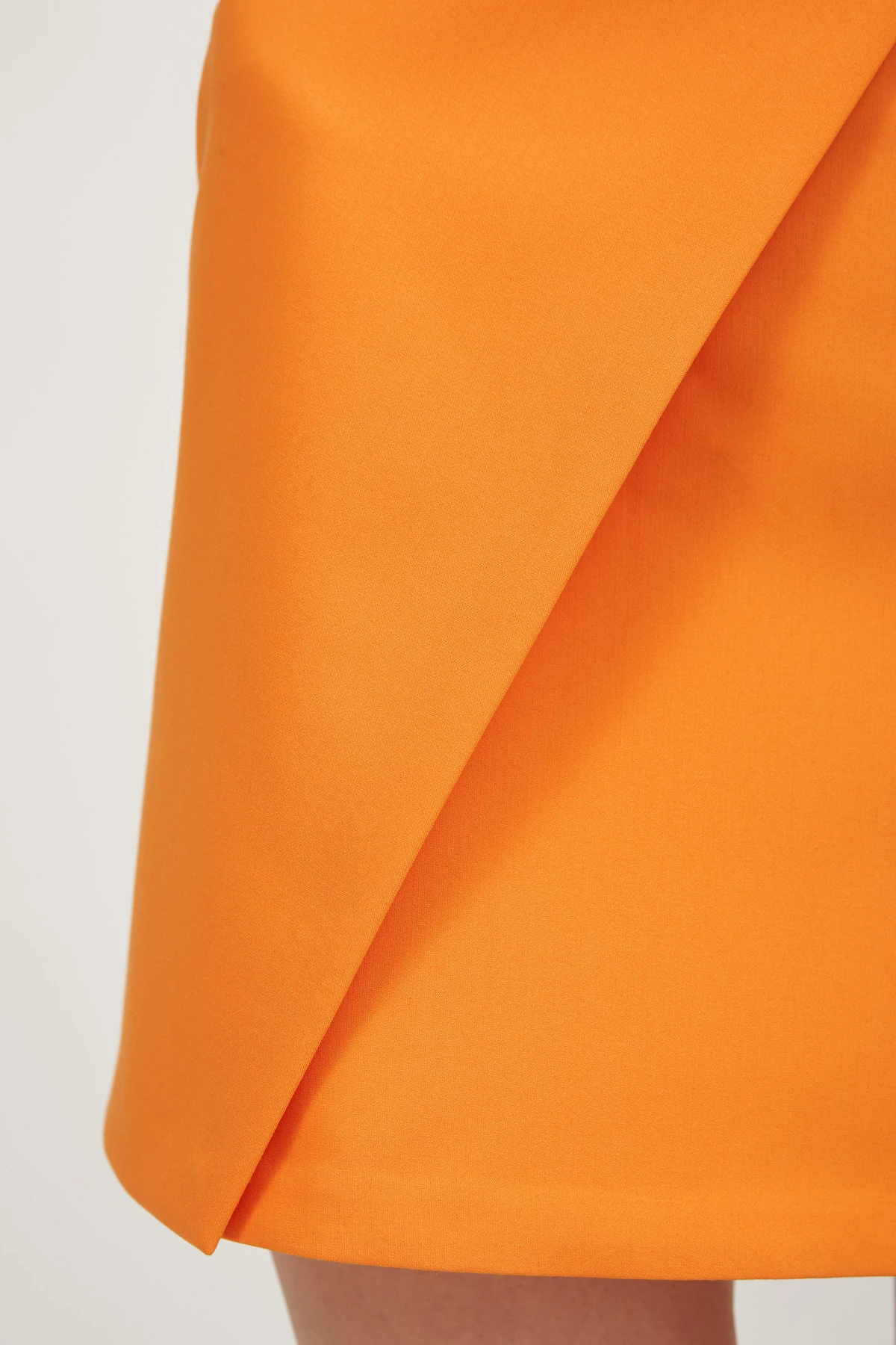 Коротка спідниця помаранчевого кольору, фото 3