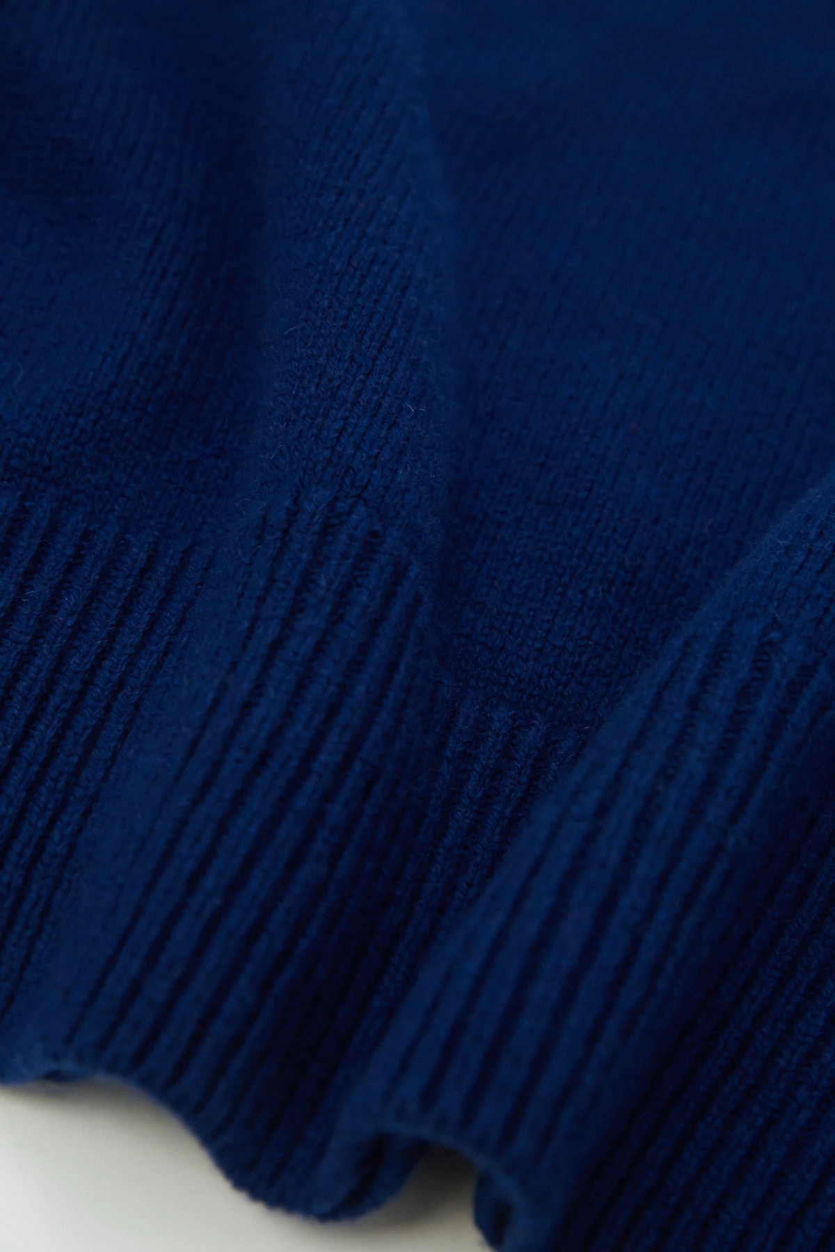 Кашеміровий темно-синій светр, фото 6