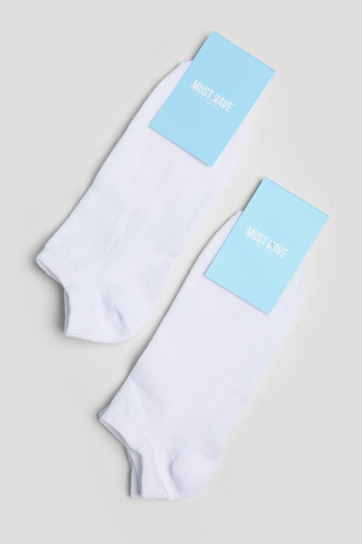 Білі низькі шкарпетки під кеди, фото 1